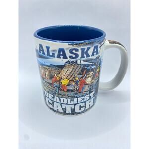 Deadliest Catch Alaska Crab Coffee Cup Mug 10 Ounce Discovery Channel 2009
